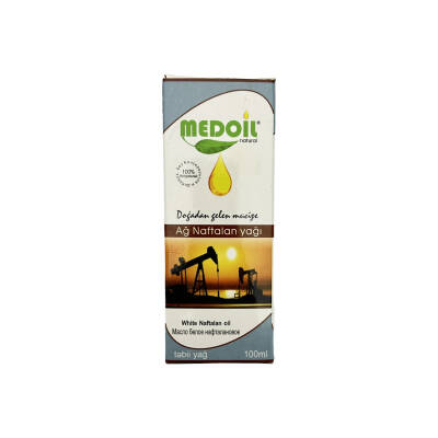 Medoil Ağ Naftalan Yağı, 100 ml - MEDOIL