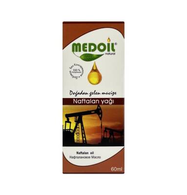 Medoil Ağ Naftalan yağı 60 ml - 