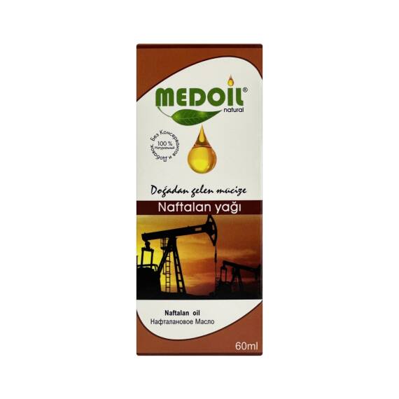 Medoil Ağ Naftalan yağı 60 ml - 1