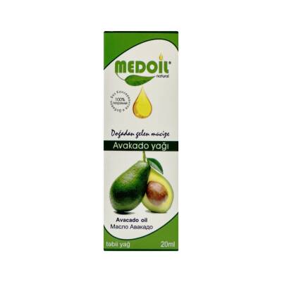 Medoil Avokado Yağı, 20 ml - MEDOIL