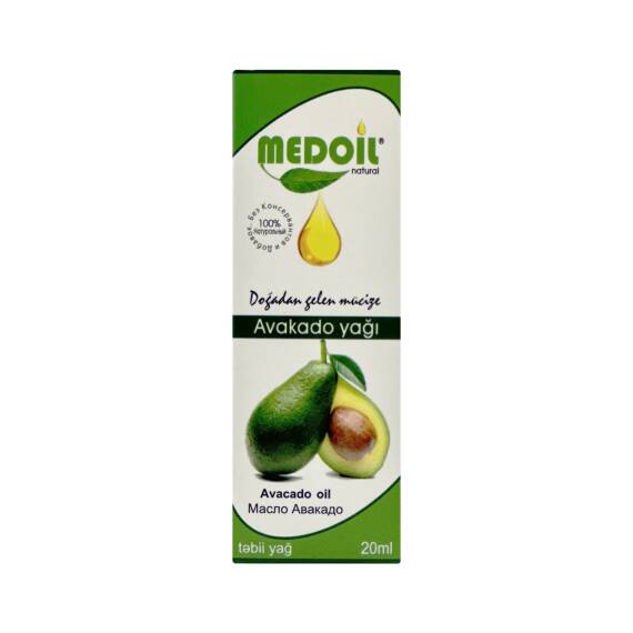 Medoil Avokado Yağı, 20 ml - 1