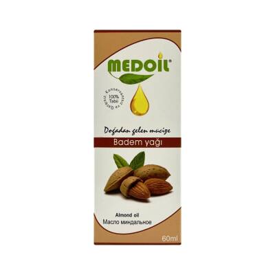 Medoil Badam Yağı, 60 ml - MEDOIL