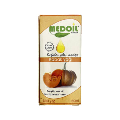 Medoil Balqabaq Yağı, 60 ml - MEDOIL