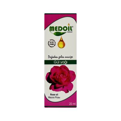Medoil Gül Yağı, 20 ml - MEDOIL