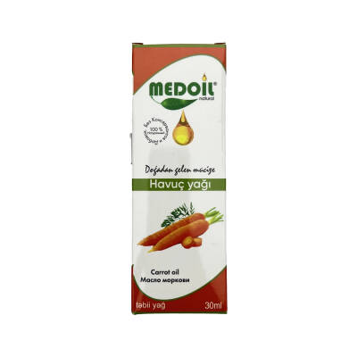 Medoil Havuc Yağı, 30 ml - MEDOIL