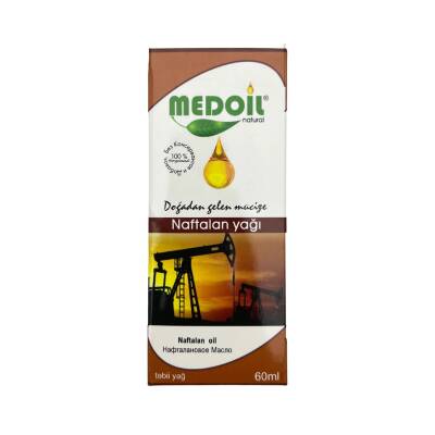 Medoil Naftalan Yağı, 60 ml - MEDOIL