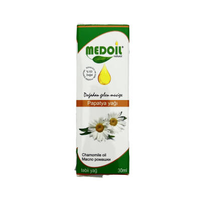 Medoil Papatya Yağı, 30 ml - MEDOIL