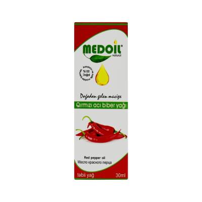 Medoil Qırmızı Acı Bibər Yağı, 30 ml - MEDOIL