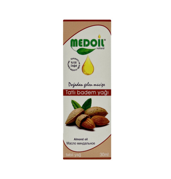 Medoil Tatlı badam yağı 30 ml - MEDOIL