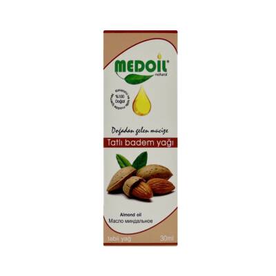 Medoil Tatlı Badam Yağı, 30 ml - MEDOIL
