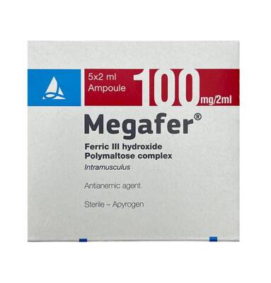 MEGAFER 50MG 2ML N5 AMP - 
