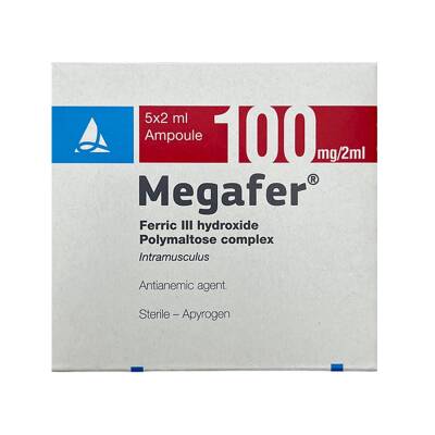 MEGAFER 50MG 2ML N5 AMP - 