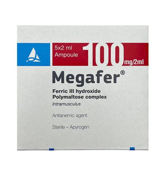MEGAFER 50MG 2ML N5 AMP - 1