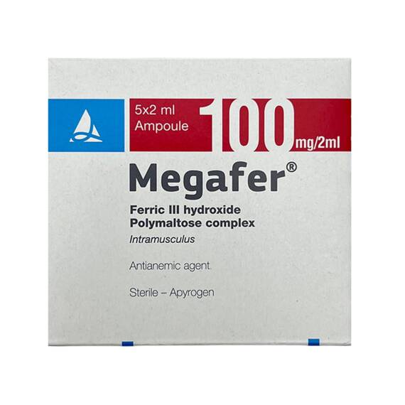 MEGAFER 50MG 2ML N5 AMP - 1