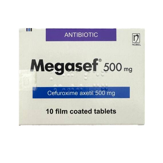MEGASEF 500MG N10 TB - 1
