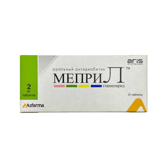 Mepril 2MG N30 Tb - 1
