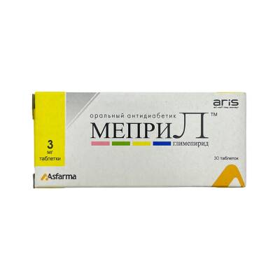 Mepril 3MG N30 Tb - 
