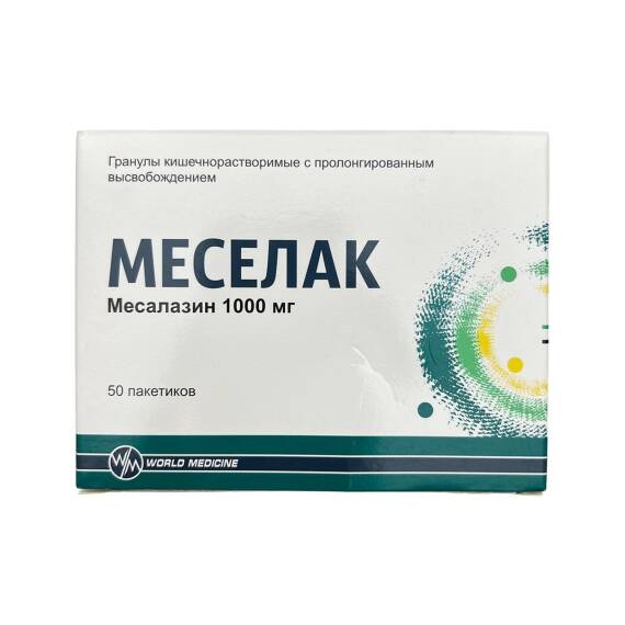 MESELAK 1000MG GRANUL N50 SASE - 1