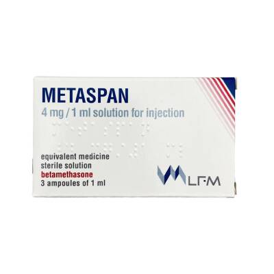 METASPAN 4MG 1ML N3 AMP - 