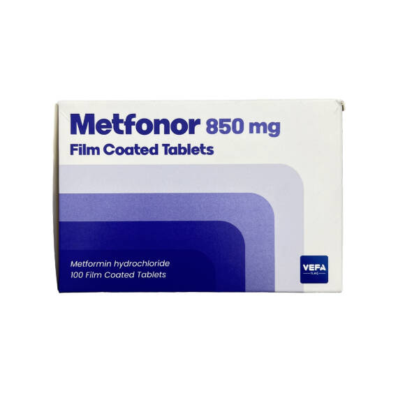 METFONOR 850MG N100 TAB - 1