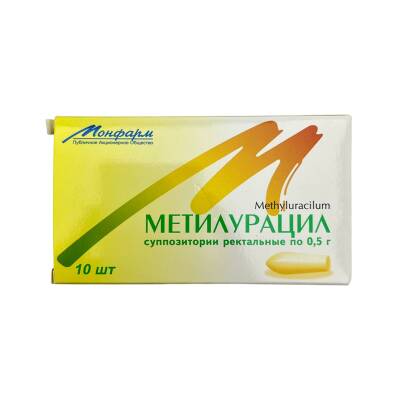METILURASIL 500MG N10 SAM (UKR) - 