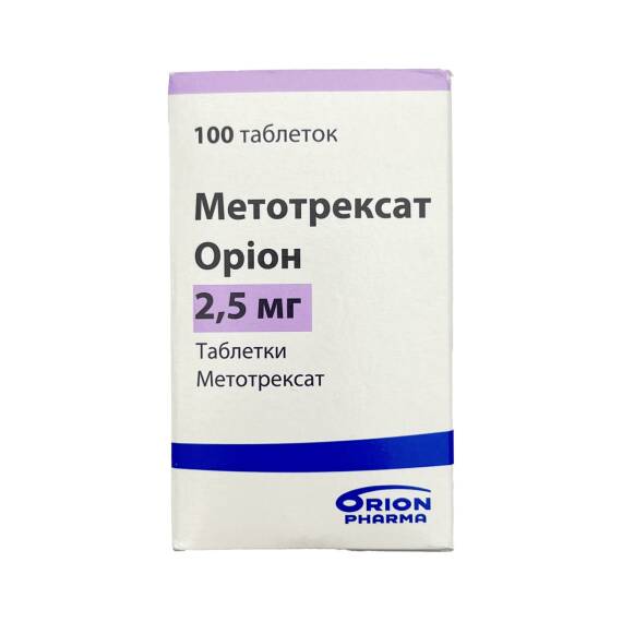METOTREKSAT ORION 2,5MG N100 TB - 1