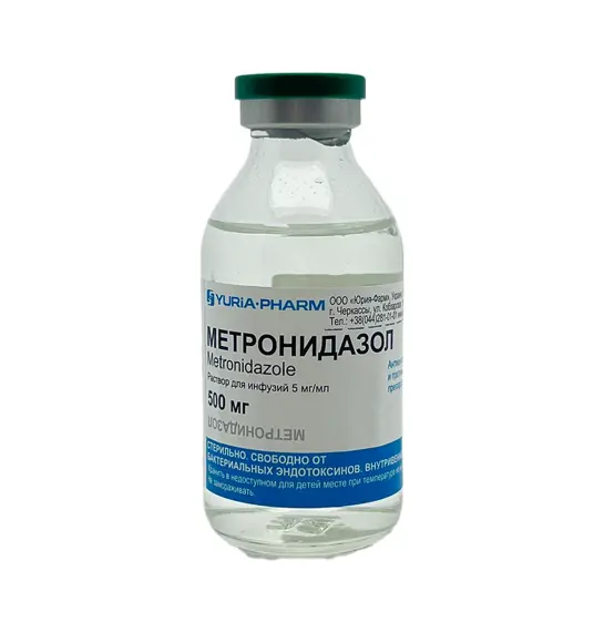 Metronidazol 5 mq 100 ml (Ukr) - 1