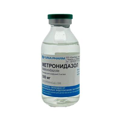 Metronidazol 5 mq 100 ml (Ukr) - 