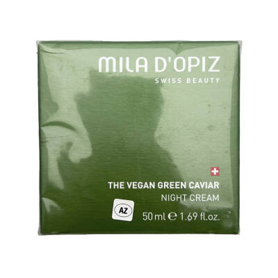 MILA 21003-1 THE VEGAN GREEN CAVIAR NIGHT CREAM 50ML 6448 - 