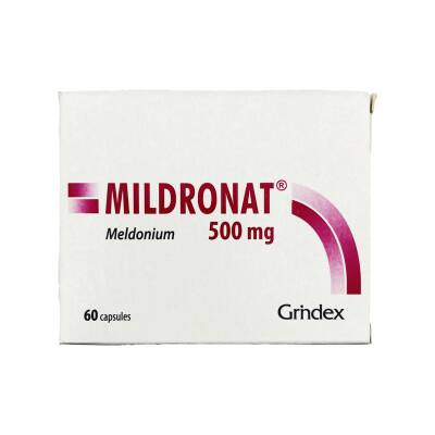 MILDRONAT 500MG N60 CAP - 