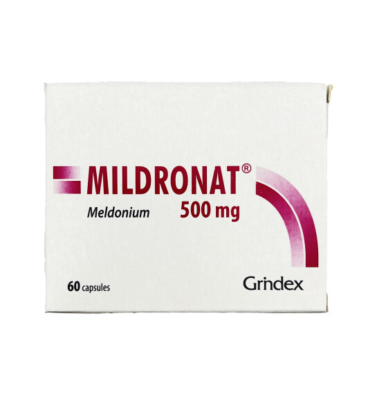 MILDRONAT 500MG N60 CAP - 