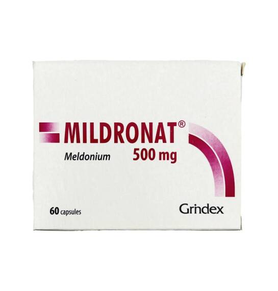 MILDRONAT 500MG N60 CAP - 1