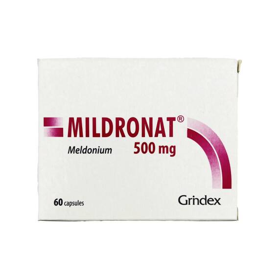 MILDRONAT 500MG N60 CAP - 1