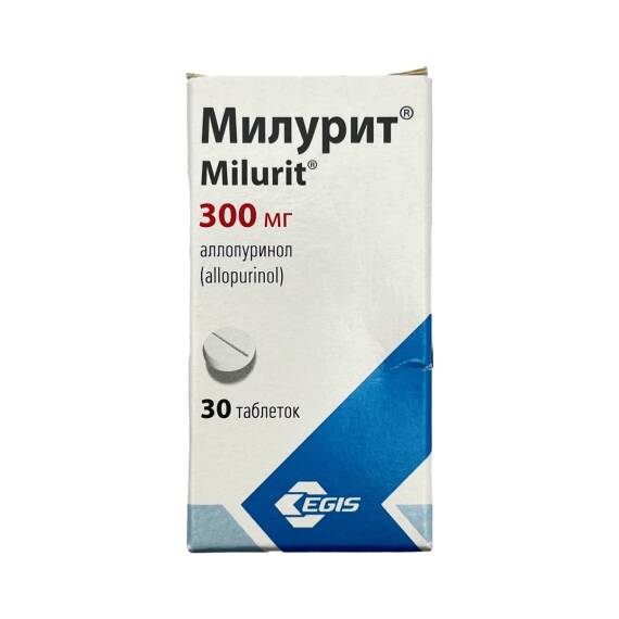 Milurit 300 mq N30 tablet - 1