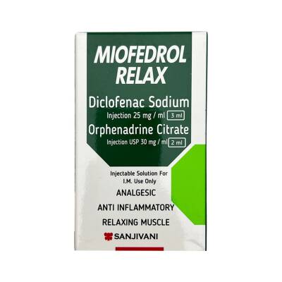 Miofedrol relaks inyeksiya üçün məhlul - 
