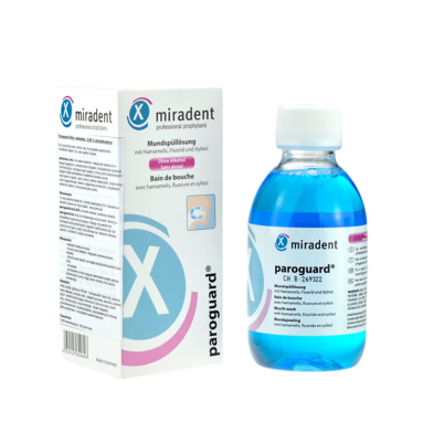 Miradent Paroguard CHX ağız yaxalayıcı 200 ml - MIRADENT
