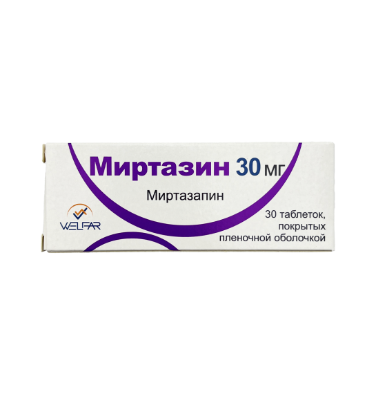 Mirtazin 30 mq N30 tablet - 1