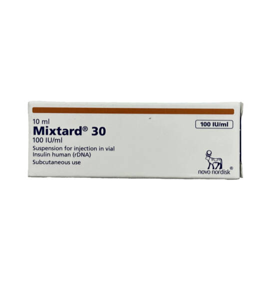 Mixtard-30 100 Iu 10 ml N1 Flk - 1