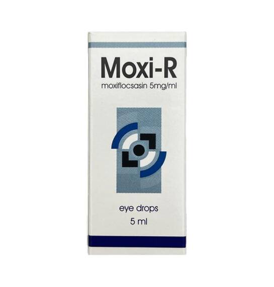 Moksi-R göz damcısı 5mg 5ml - 1