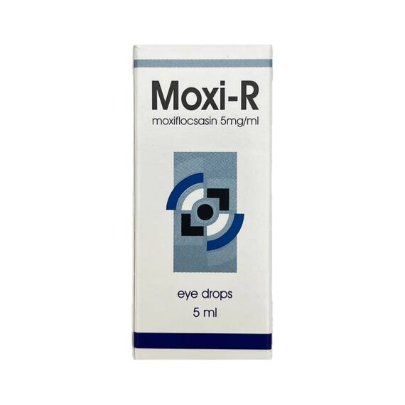 Moksi-R göz damcısı 5mg 5ml - 1
