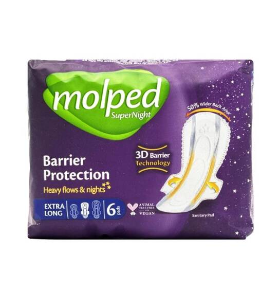 Molped 3D Supernight gecə 6 ədədli bez - 1