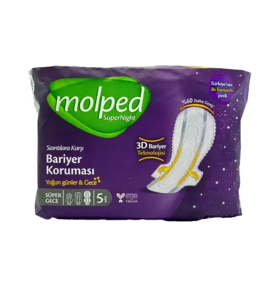 Molped 3D Supernight super gecə 5 ədədli bez - 1