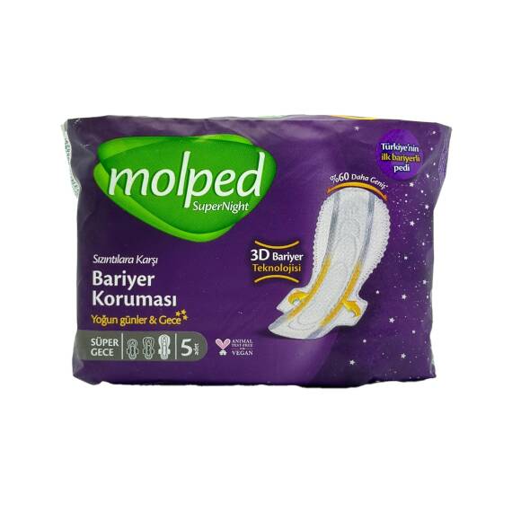 Molped 3D Supernight super gecə 5 ədədli bez - 1