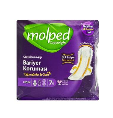 Molped 3D Supernight uzun 7 ədədli bez - MOLPED