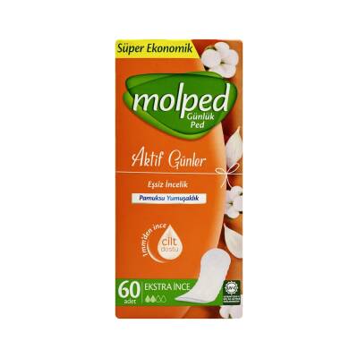 Molped Aktiv Günlər ekstra incə 60 ədədli gündəlik bez - MOLPED