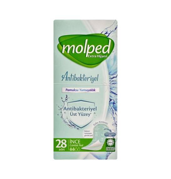 Molped Antibakterial 28 ədədli gündəlik bez - 1