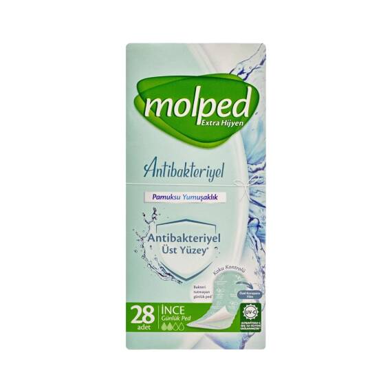 Molped Antibakterial 28 ədədli gündəlik bez - 1