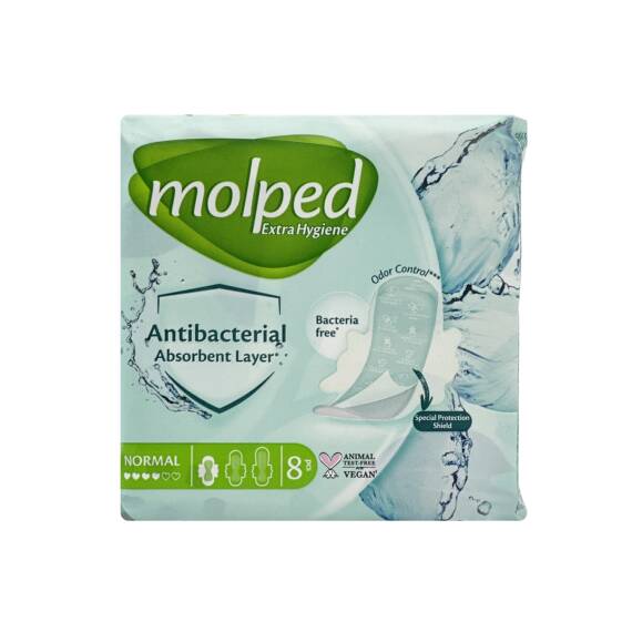 Molped Antibakterial normal 8 ədədli bez - 1