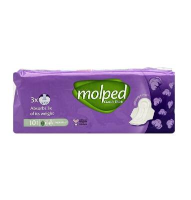 Molped Classic Thick normal 10 ədədli bez - MOLPED