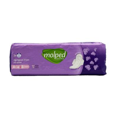 Molped Classic Thick normal 8 ədədli bez - MOLPED